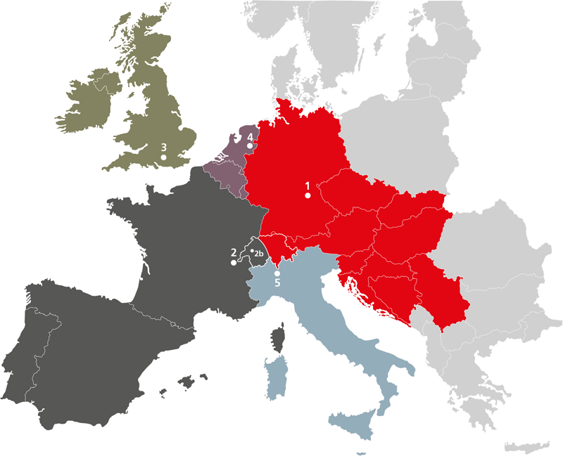 carte europe